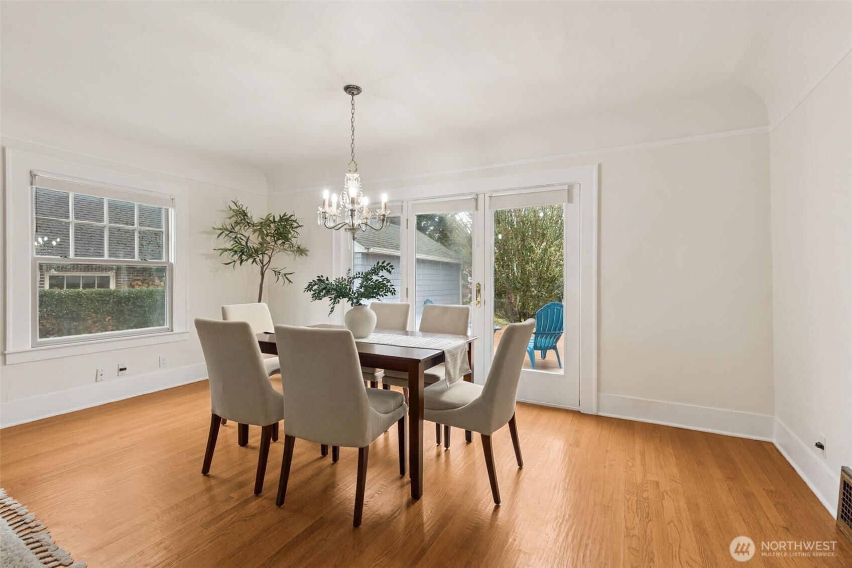 2305 Columbia Street Southwest Olympia, WA 98501 - Photo 10 of 34 a view of a dining room with furniture window and wooden floor