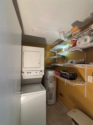 a room with storage and utility