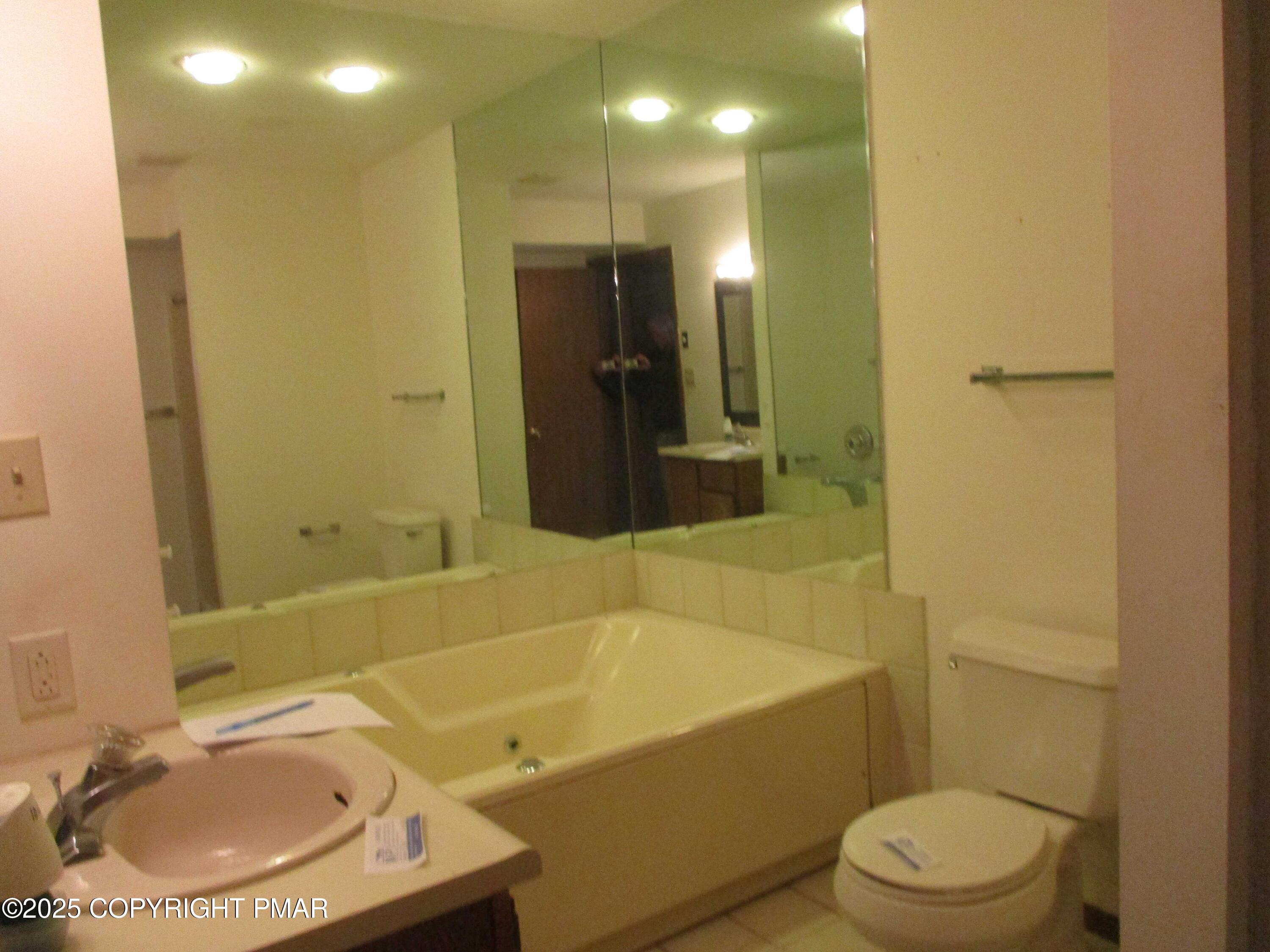 159 Stream Court Bushkill, PA 18324 - Photo 15 of 26 a bathroom with a sink a toilet and shower