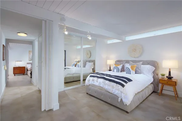 a view of a porch with furniture