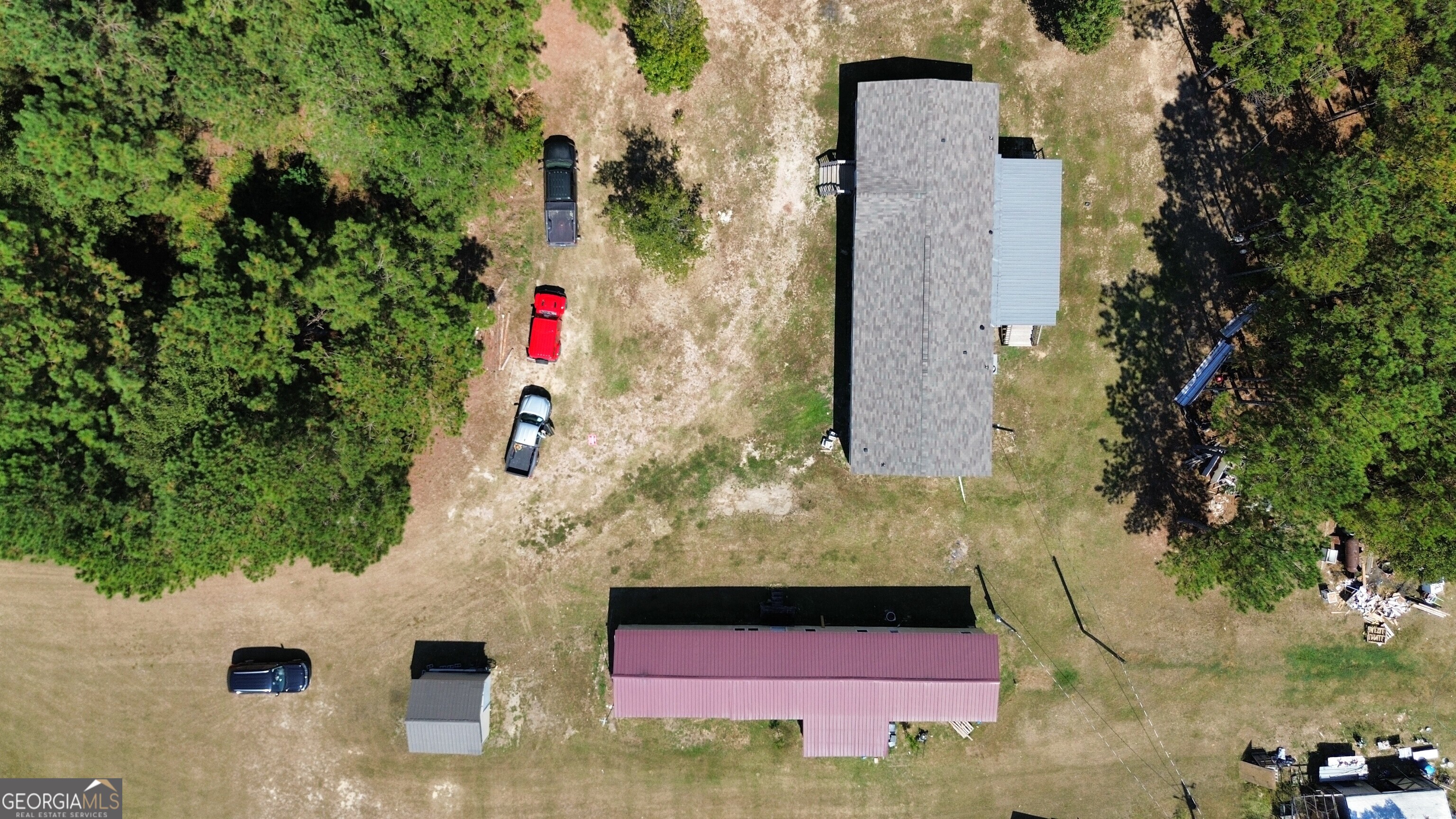 2470 Kitchen Road Dexter, GA 31019 - Photo 30 of 30 an aerial view of swimming pool