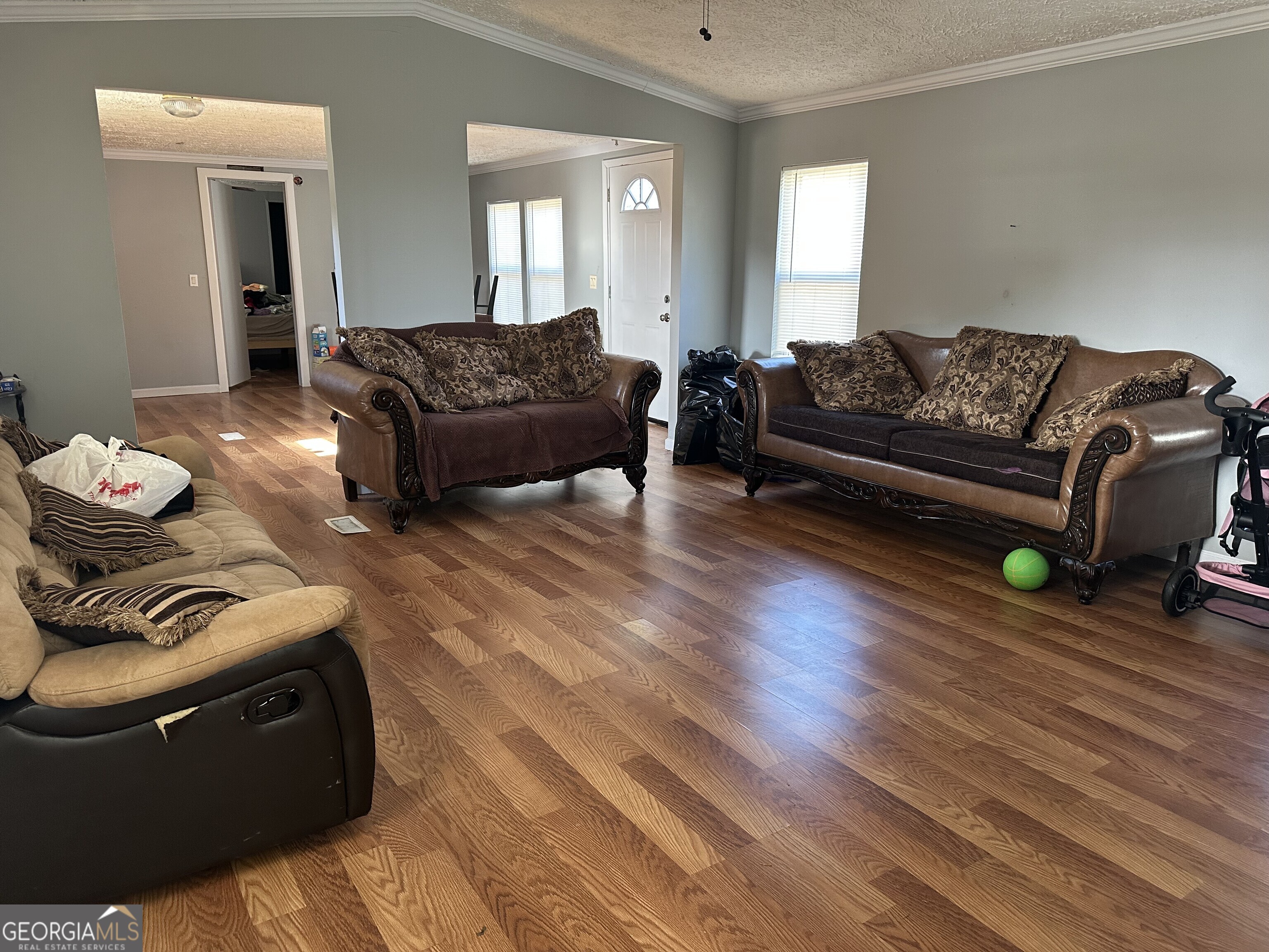 2470 Kitchen Road Dexter, GA 31019 - Photo 49 of 56 a living room with furniture and a hard wood floor