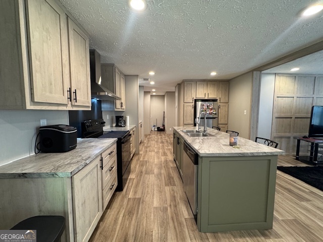 2470 Kitchen Road Dexter, GA 31019 - Photo 5 of 56 a kitchen with stainless steel appliances granite countertop a sink stove and refrigerator