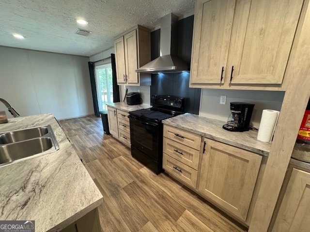 2470 Kitchen Road Dexter, GA 31019 - Photo 9 of 56 a kitchen with stainless steel appliances granite countertop a sink a stove a microwave a refrigerator and cabinets