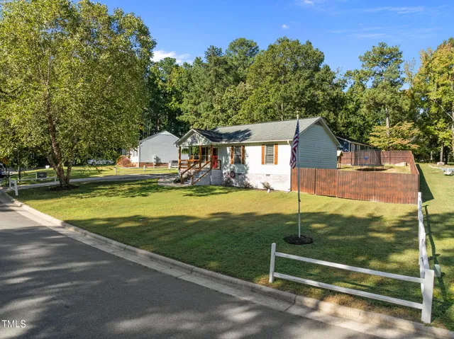a view of outdoor space yard and swimming pool