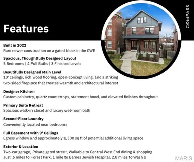 $899,000 | 4731 Westminster Place, St. Louis, MO 63108