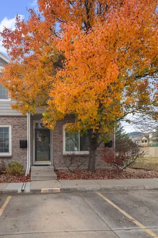 a pathway of a house with a tree