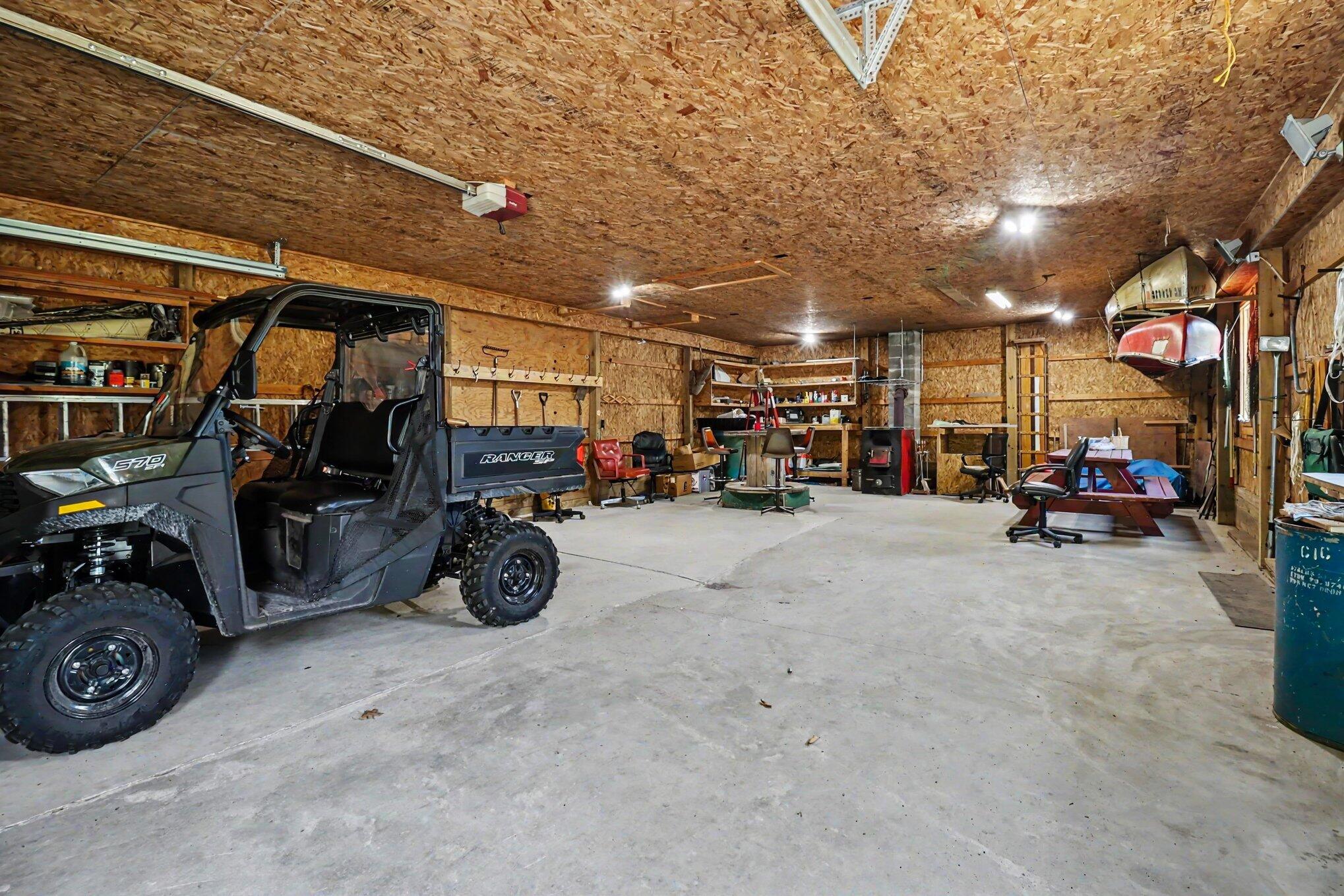 780 East Conrad Road Scottville, MI 49454 - Photo 24 of 34 Inside the 24x40 outbuilding