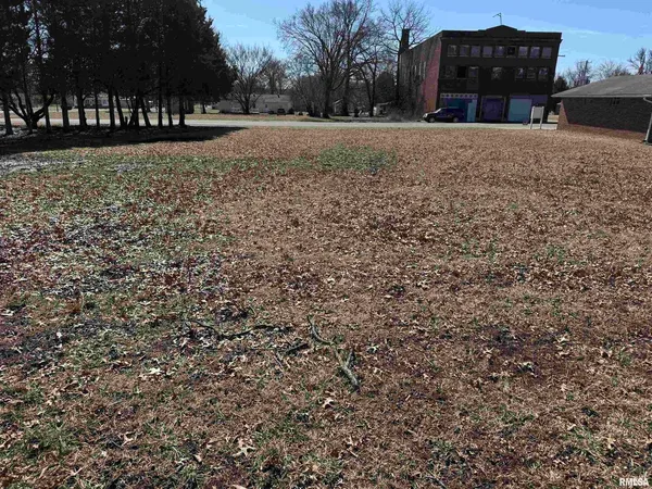 a view of a yard with a house