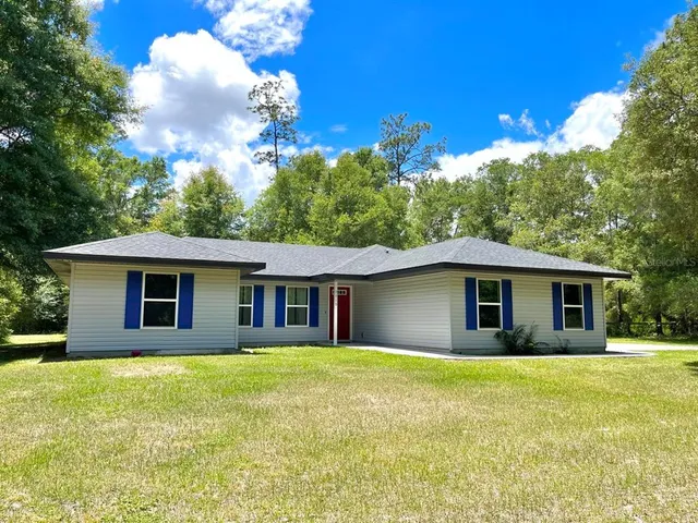 a house that has a tree in it