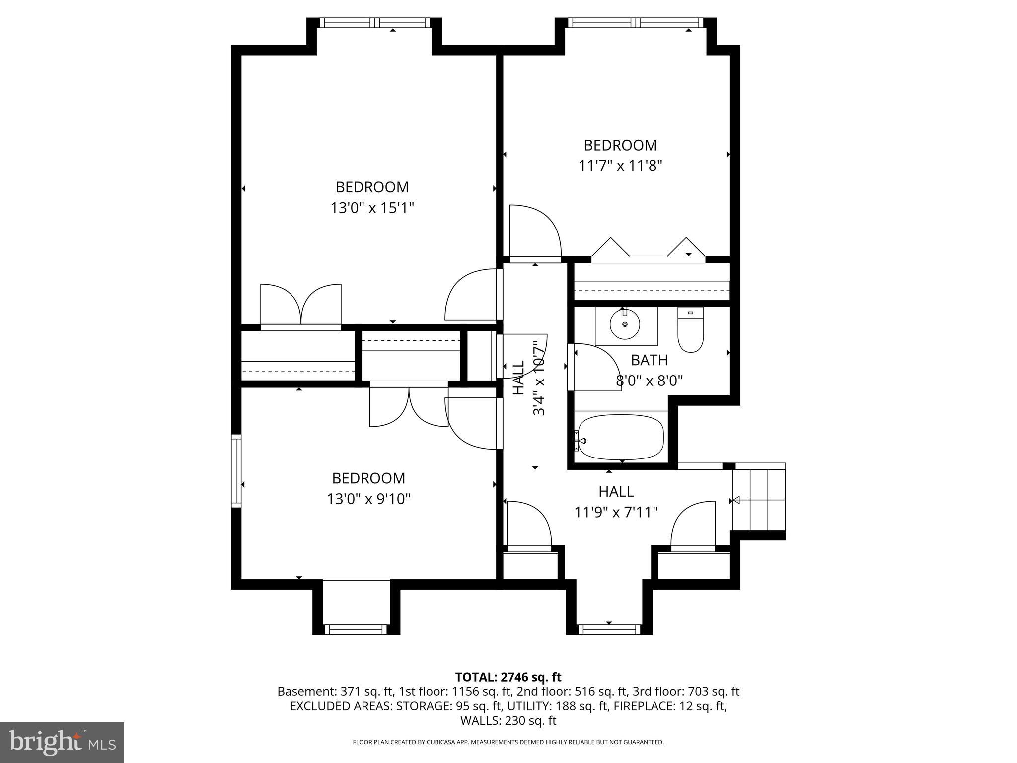 12517 Kuhl Road Silver Spring, MD 20902 - Photo 54 of 55 Second upper level floor plan