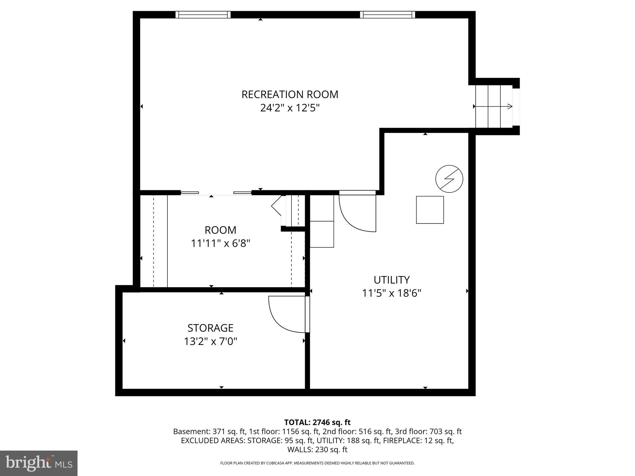 12517 Kuhl Road Silver Spring, MD 20902 - Photo 55 of 55 Lowest level floor plan
