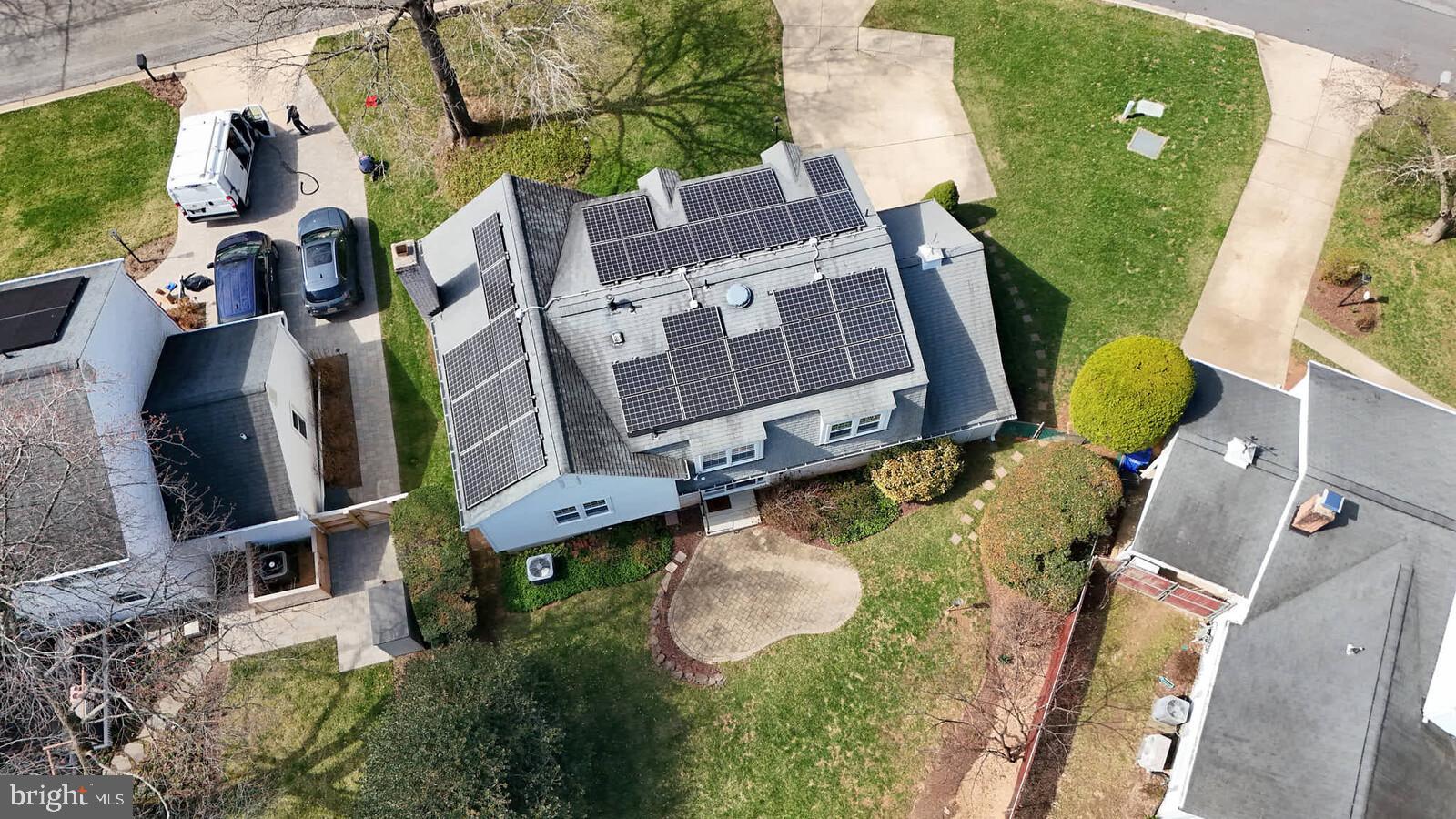 12517 Kuhl Road Silver Spring, MD 20902 - Photo 51 of 55 Aerial shot from rear of home