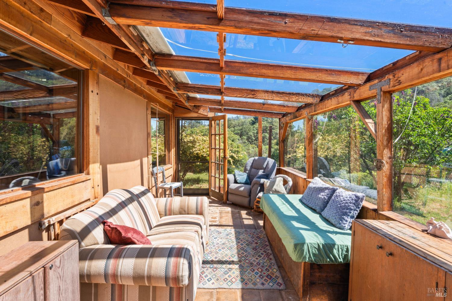3751 Low Gap Road Ukiah, CA 95482 - Photo 10 of 22 a outdoor space with patio the couches and chairs