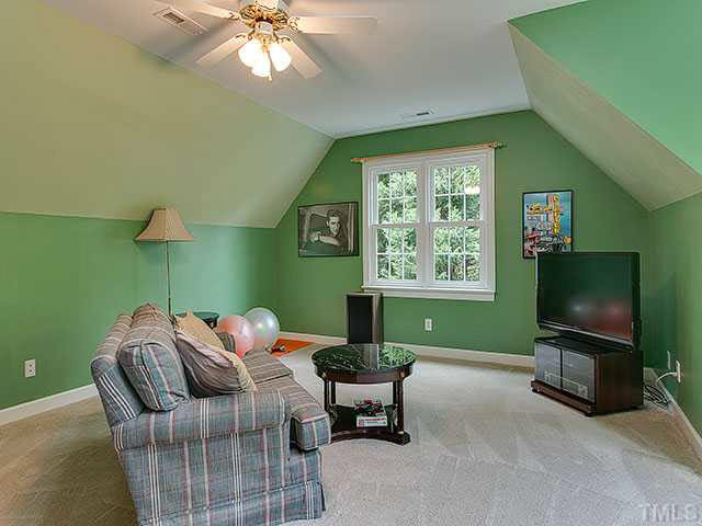 805 Bromley Way Raleigh, NC 27615 - Photo 21 of 25 Large Bonus room with side window and dormer windows help bring light in!! Bonus Room