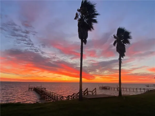 a view of an ocean from a balcony