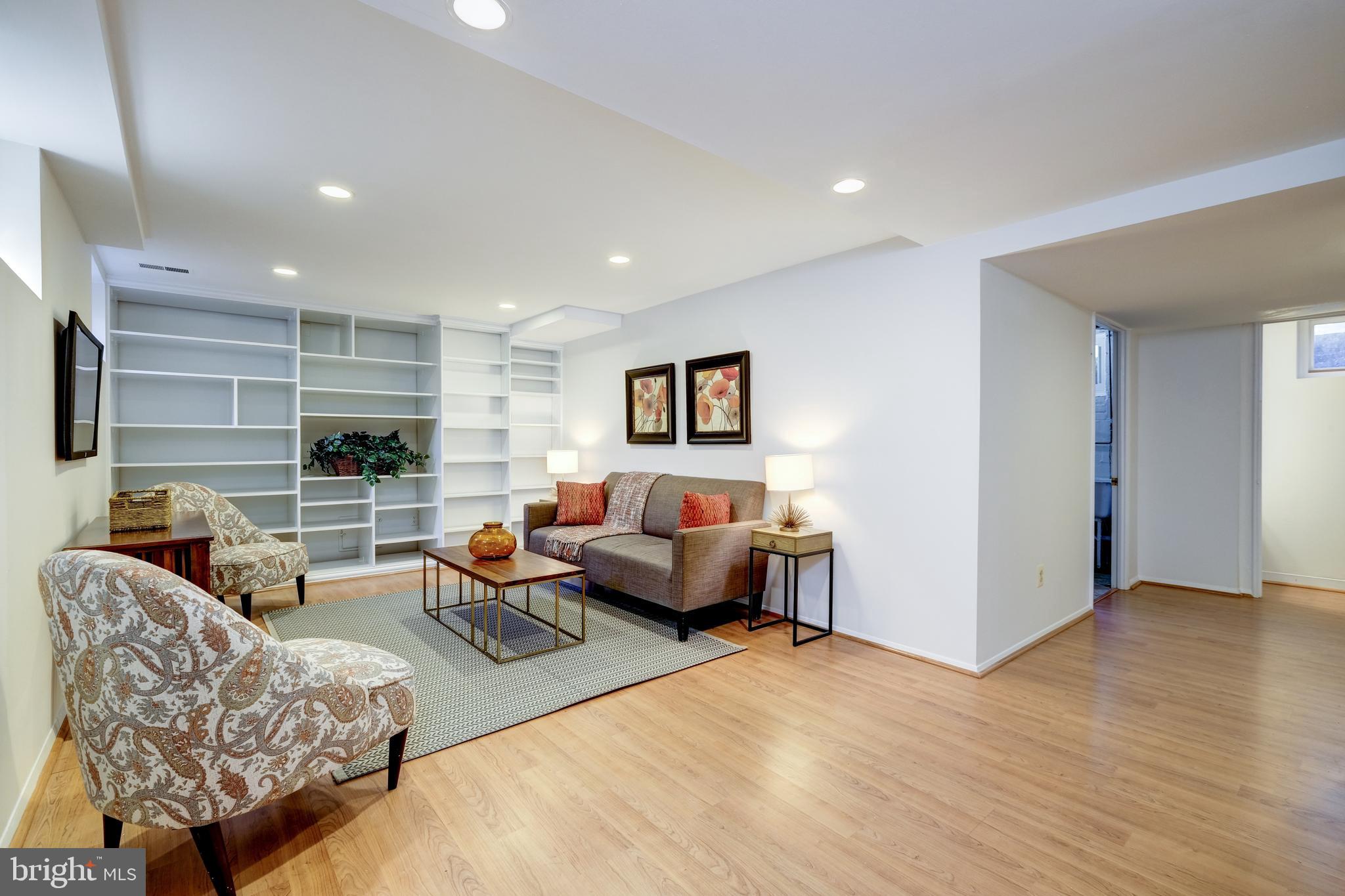 1113 Woodside Parkway Silver Spring, MD 20910 - Photo 22 of 32 Lower level family room
