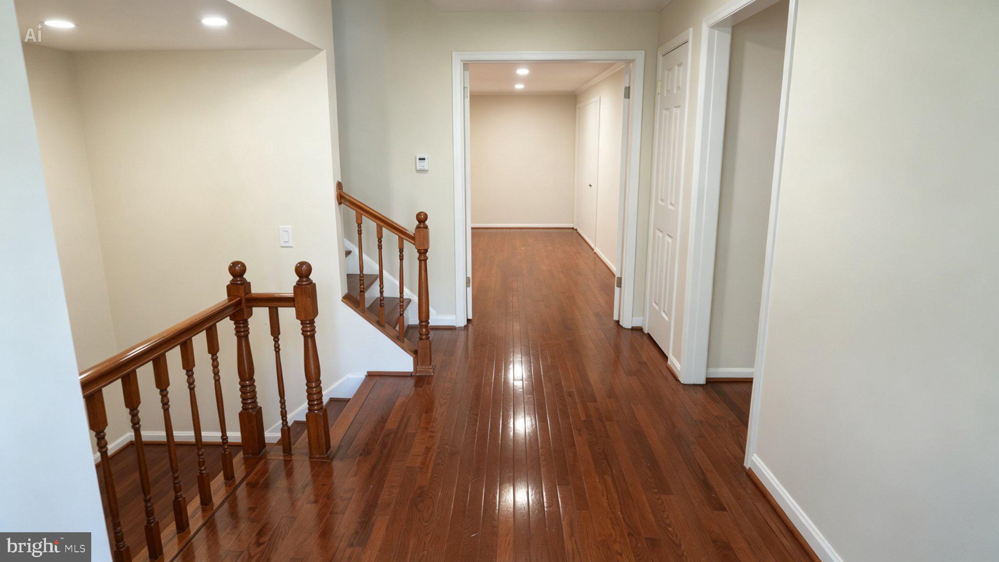 1602 Sundew Court Bowie, MD 20721 - Photo 2 of 31 Inviting hallway with gleaming floors.
