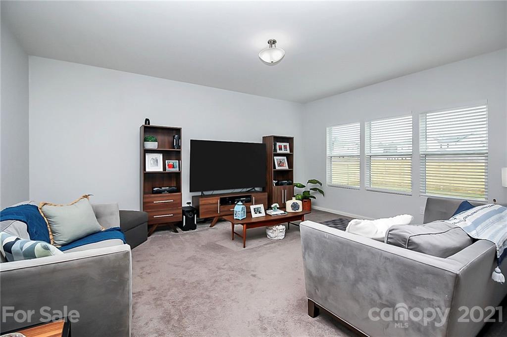 3034 Riker Street Clover, SC 29710 - Photo 16 of 42 a living room with furniture and a flat screen tv