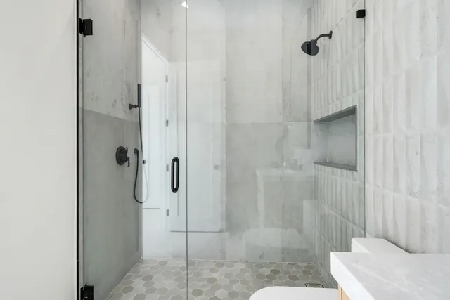 a view of a house with outdoor space and street view