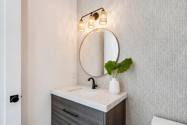 a view of yard with an outdoor space