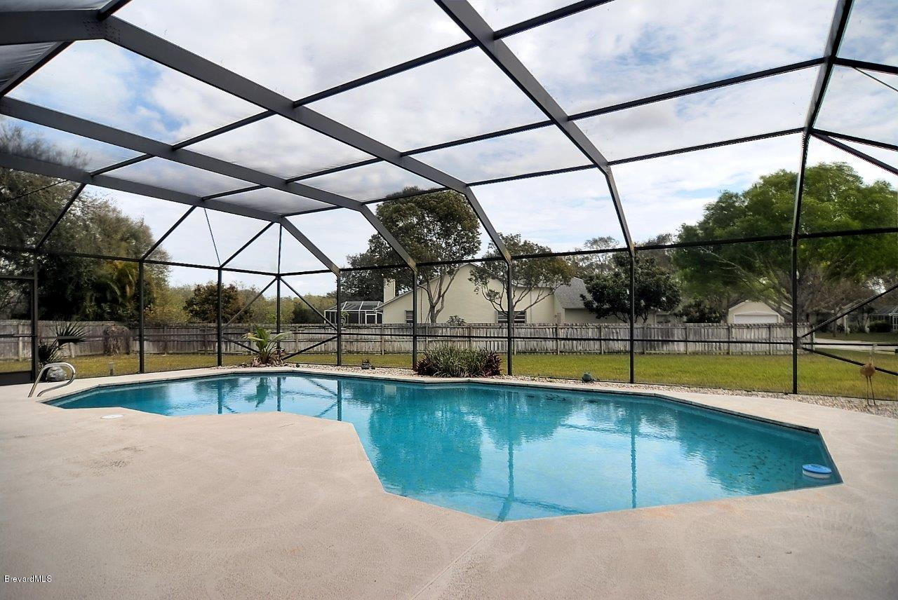 3345 Holly Springs Road Melbourne, FL 32934 - Photo 3 of 12 pool2