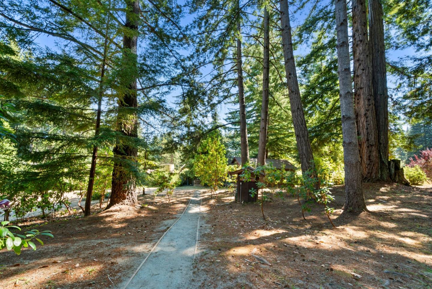 4611 Bonny Doon Road Santa Cruz, CA 95060 - Photo 87 of 94 a view of outdoor space and yard