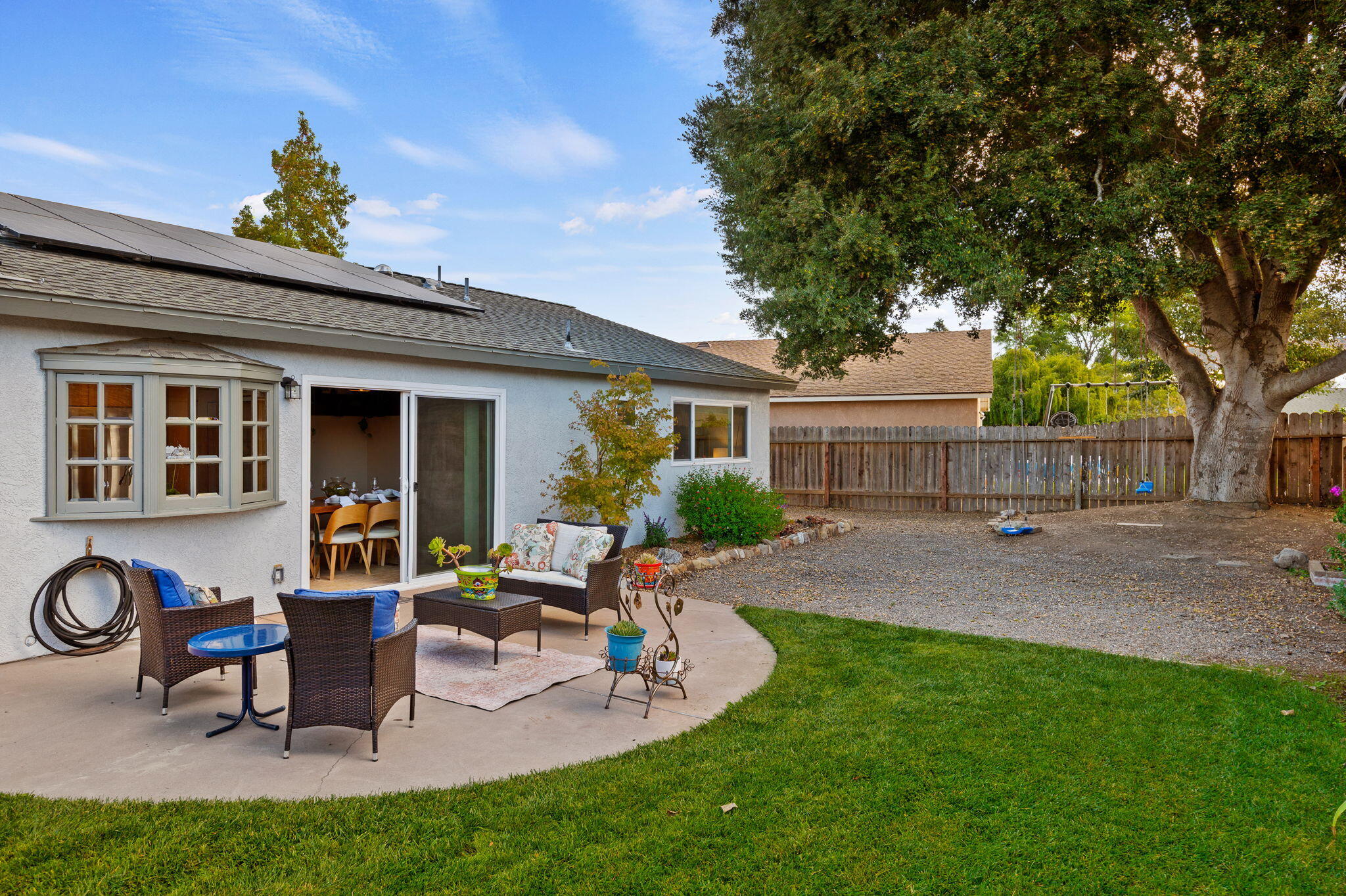 232 2nd Street Buellton, CA 93427 - Photo 20 of 29 a view of a house with backyard and a tree