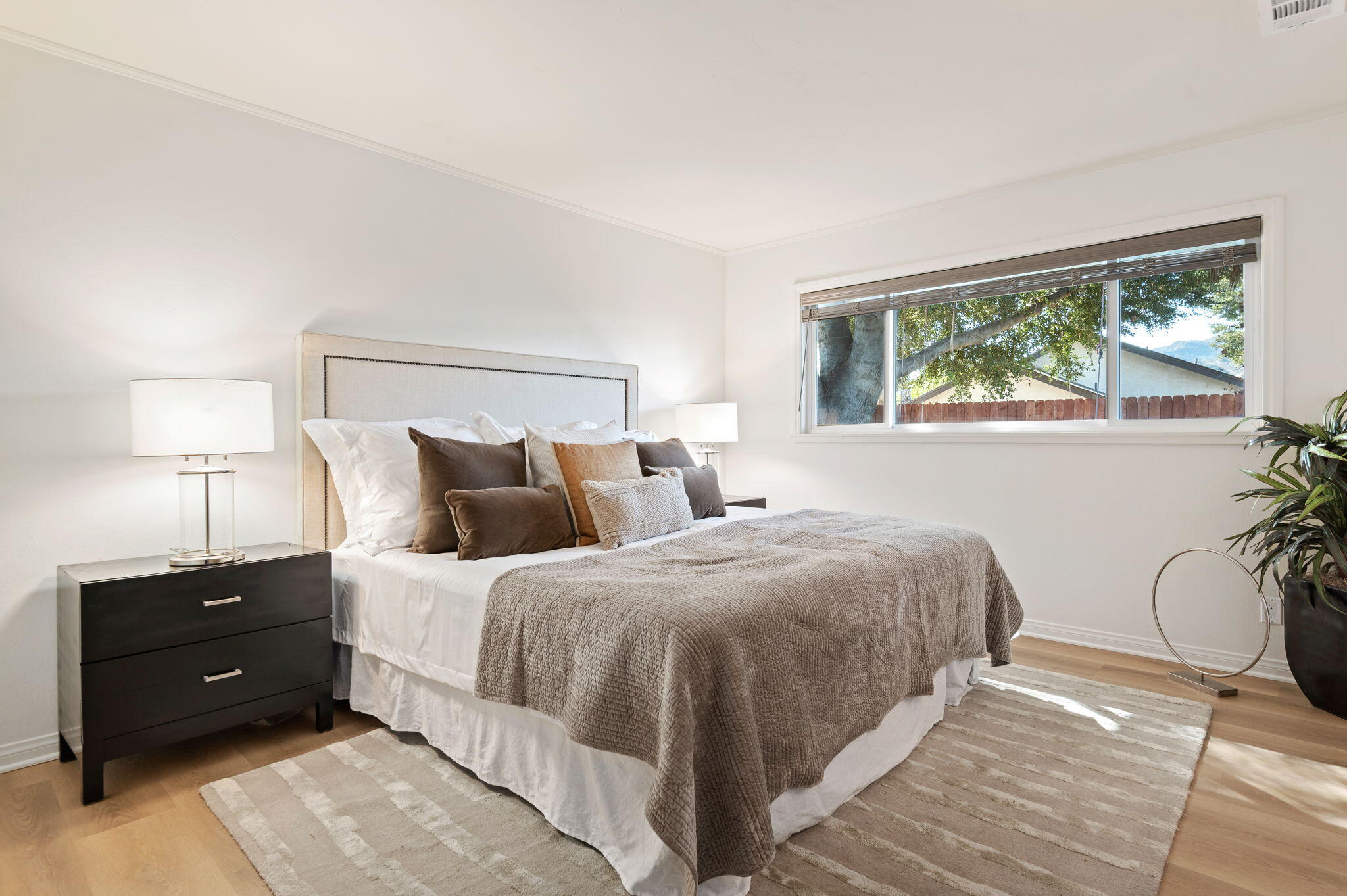 232 2nd Street Buellton, CA 93427 - Photo 22 of 29 a bedroom with double bed and a window