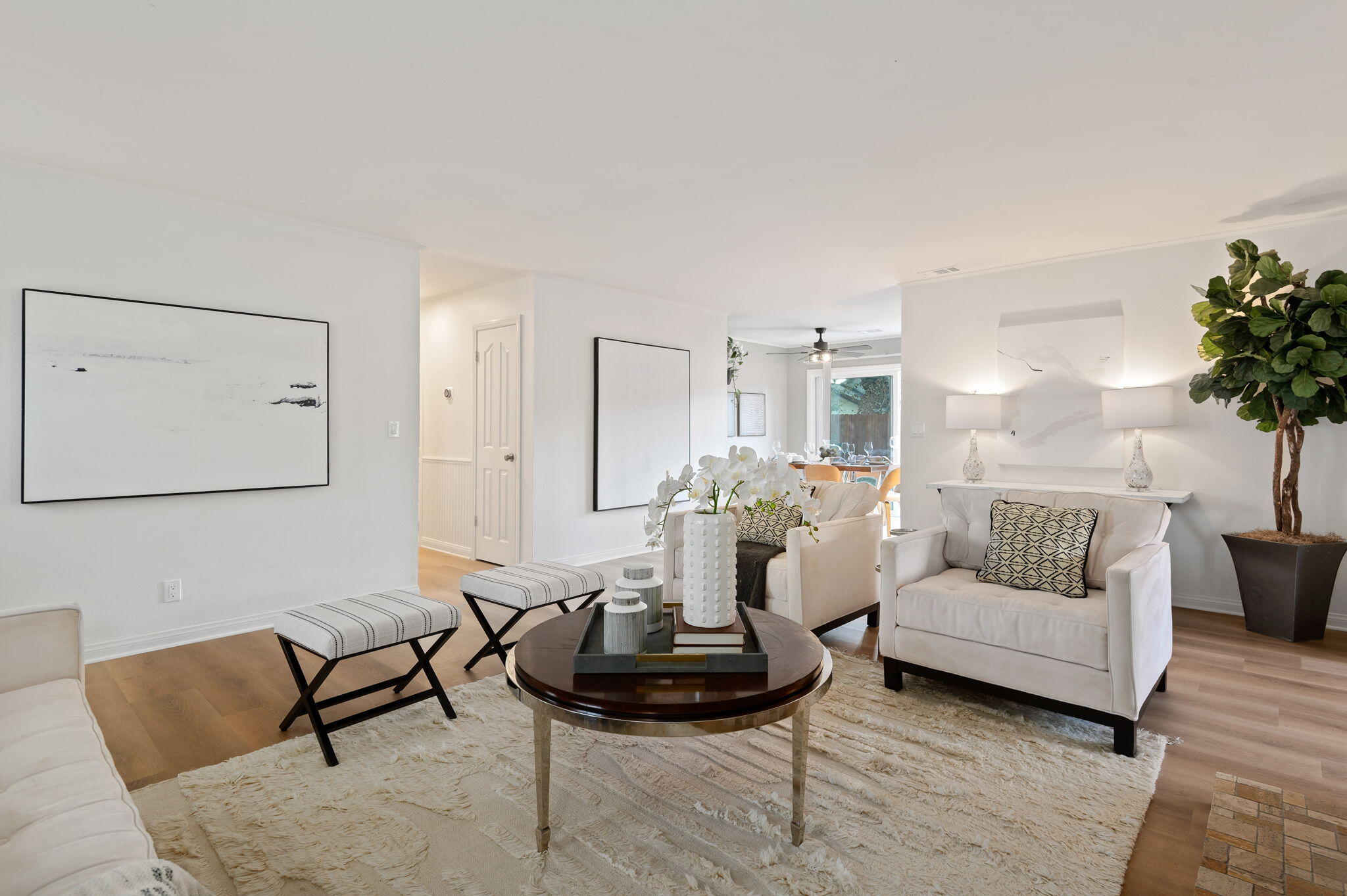 232 2nd Street Buellton, CA 93427 - Photo 7 of 29 a living room with furniture and a potted plant