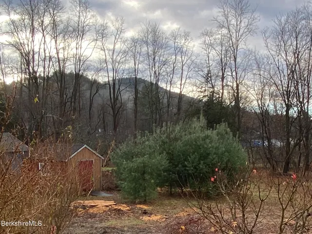 a wooden house with lots of trees