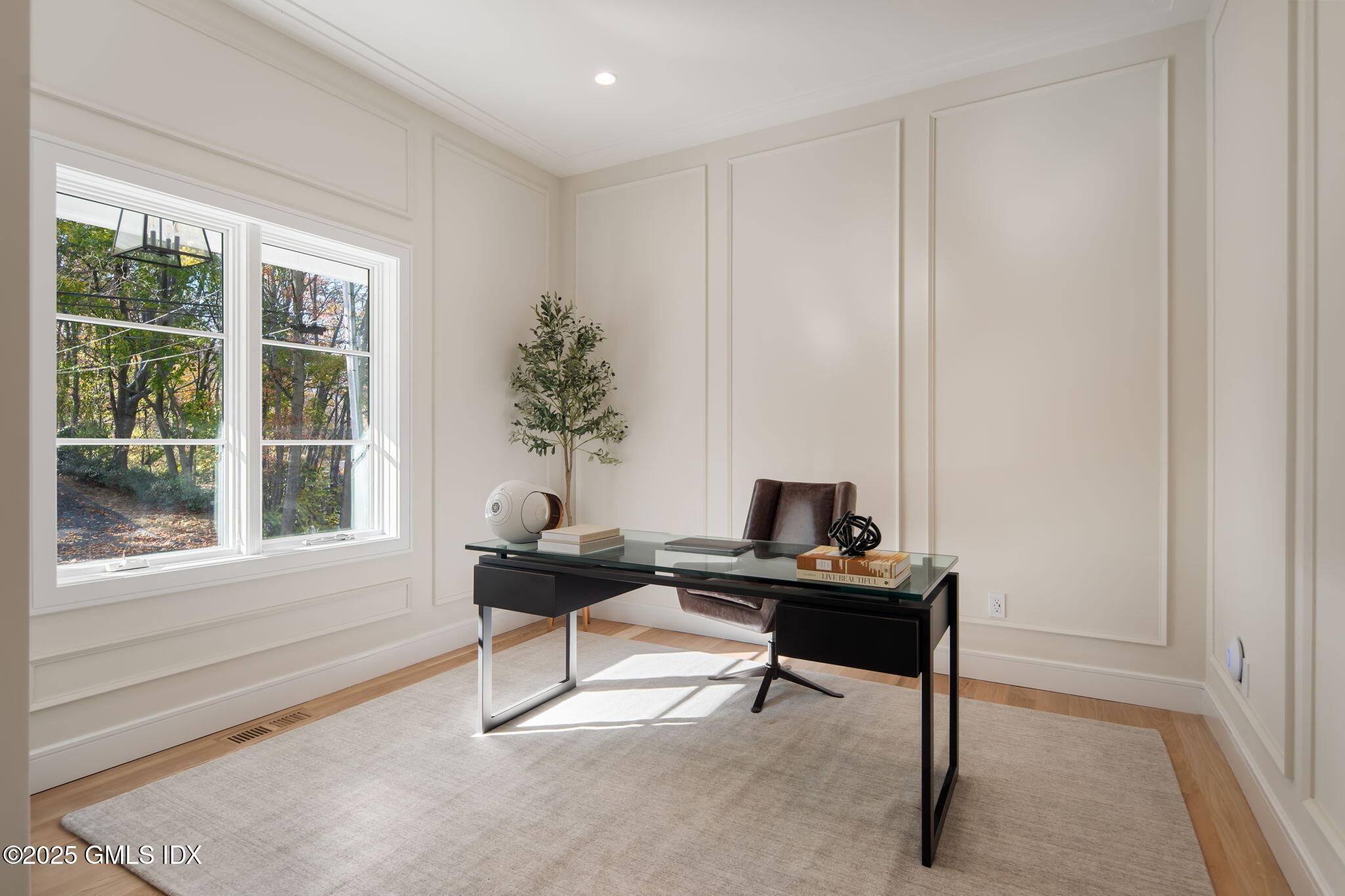 44 Amherst Road Old Greenwich, CT 06870 - Photo 6 of 39 a view of a workspace with furniture and a window