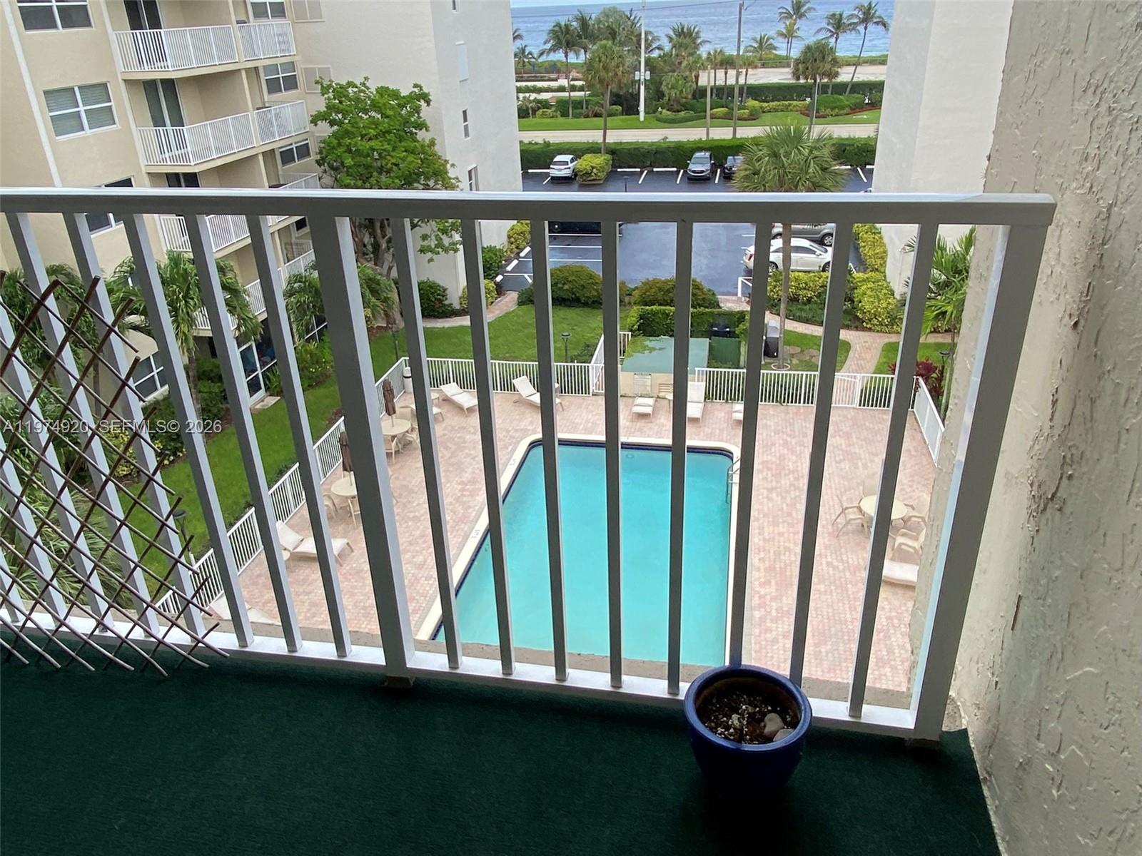 2929 South Ocean Boulevard, Unit 5090 Boca Raton, FL 33432 - Photo 9 of 25 a view of a porch