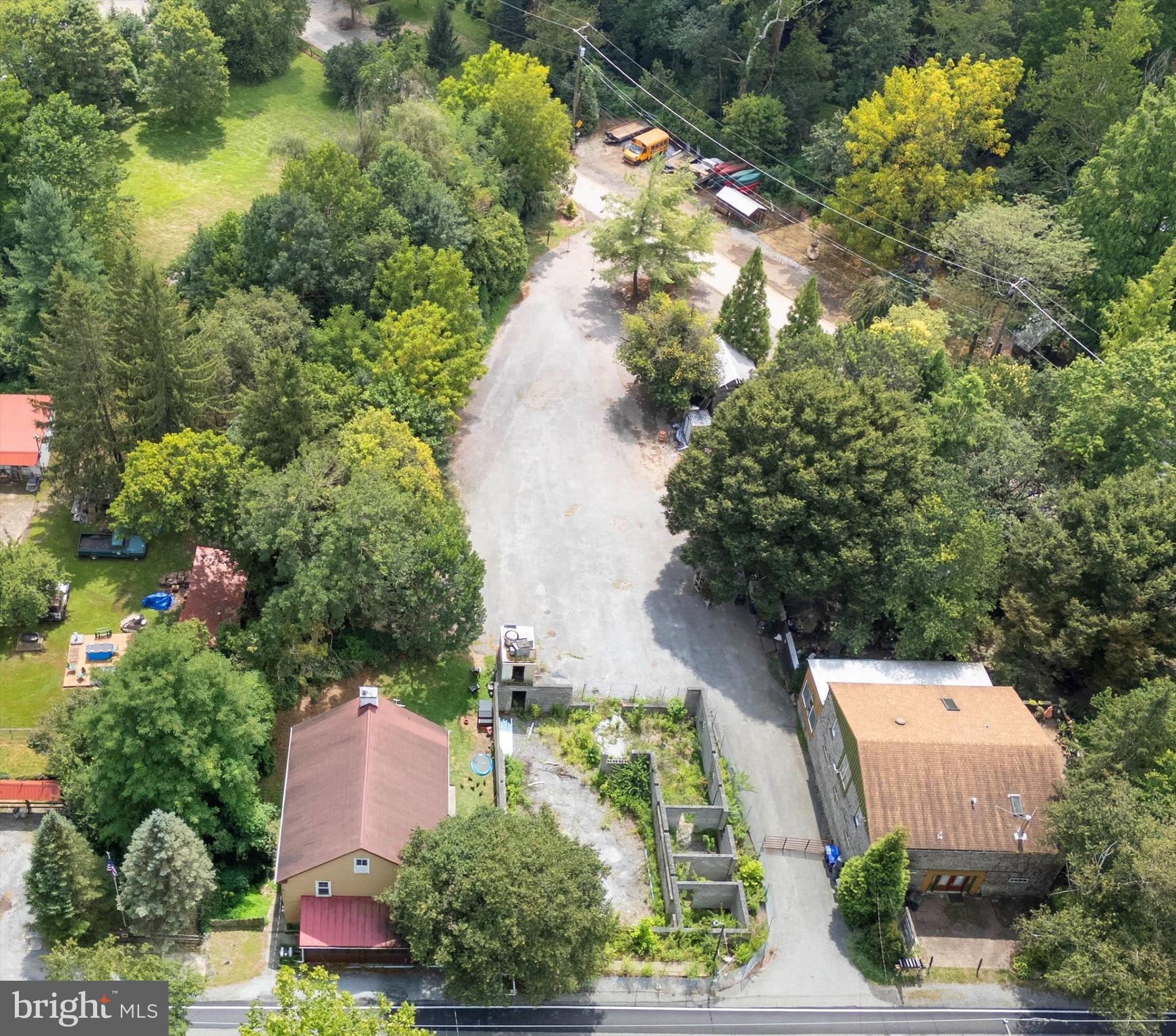 2090 Strasburg Road Coatesville, PA 19320 - Photo 12 of 13 an aerial view of residential house with outdoor space and swimming pool