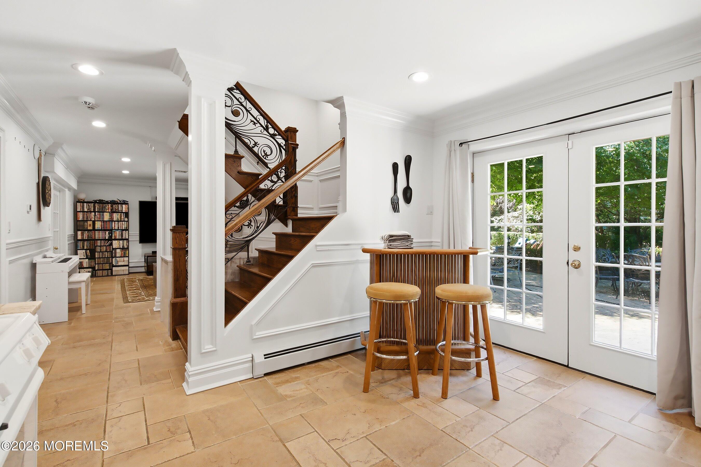 108 Heulitt Road Colts Neck, NJ 07722 - Photo 41 of 50 80-Basement Kitchen 2