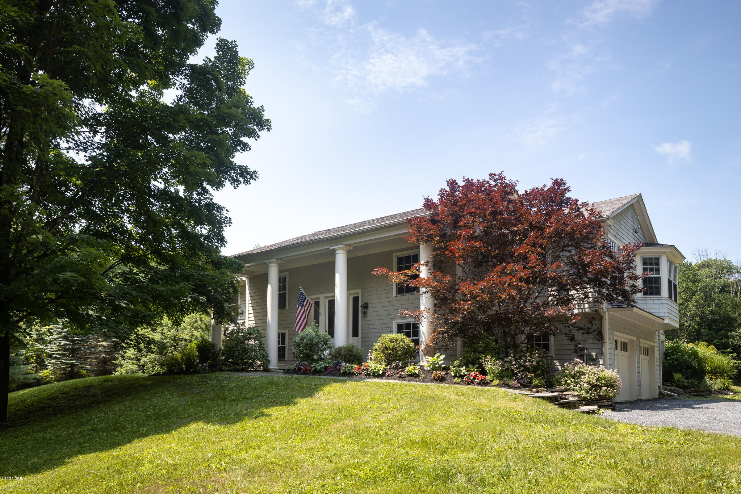 FRONT AND NORTH ELEVATIONS
