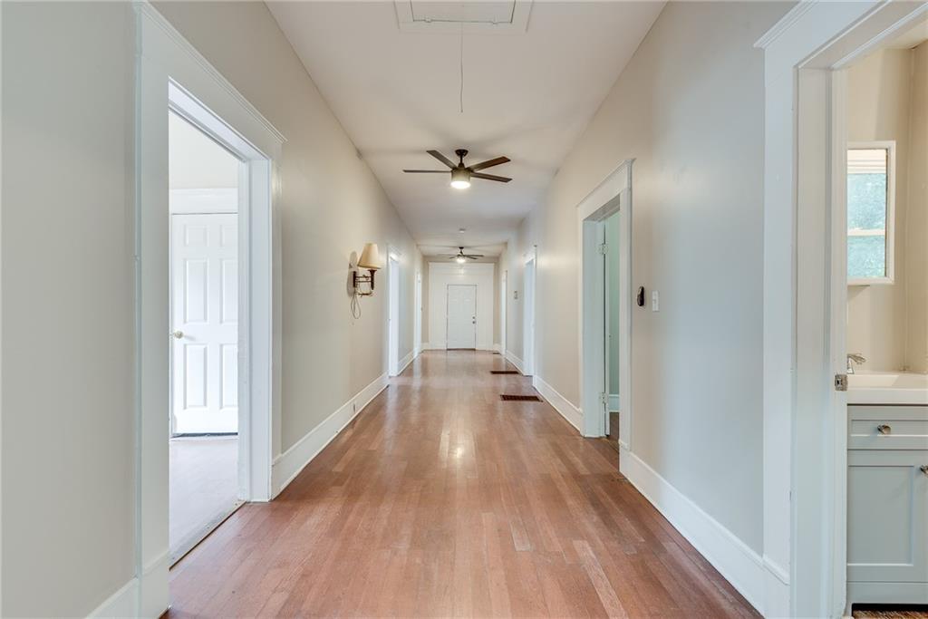 1330 Allene Avenue Southwest Atlanta, GA 30310 - Photo 10 of 11 a view of a hallway with wooden floor