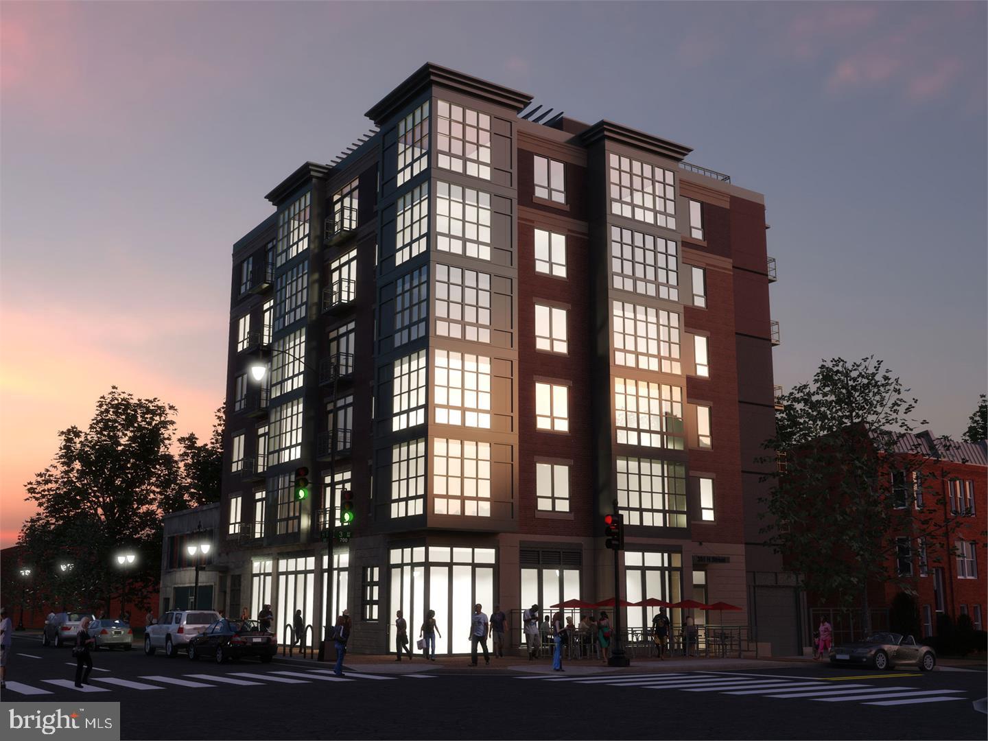 301 H Street Northeast, Unit 305 Washington, DC 20002 - Photo 24 of 25 a front view of a building