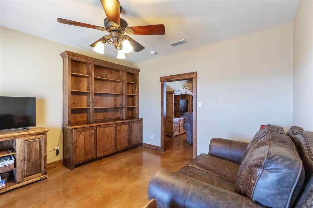 14600 Interstate 20 Roscoe, TX 79545 - Photo 19 of 40 Flex Space (Bedroom 4/Large Office/Gameroom), Built In Cabinetry & Closet