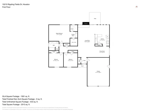 $1,925 | 10210 Rippling Fields Drive, Houston, TX 77064