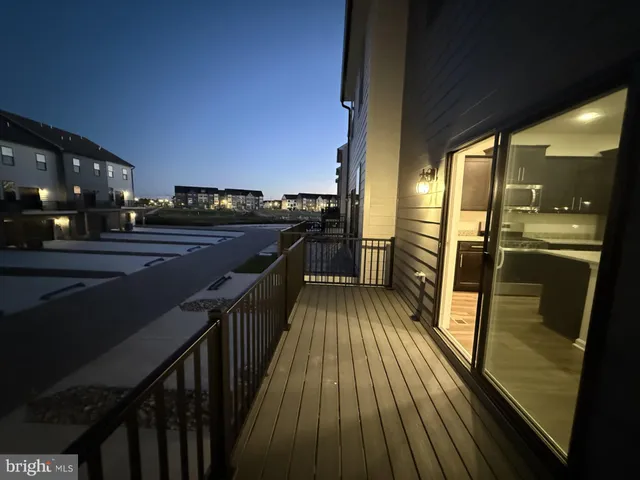 a view of balcony and deck