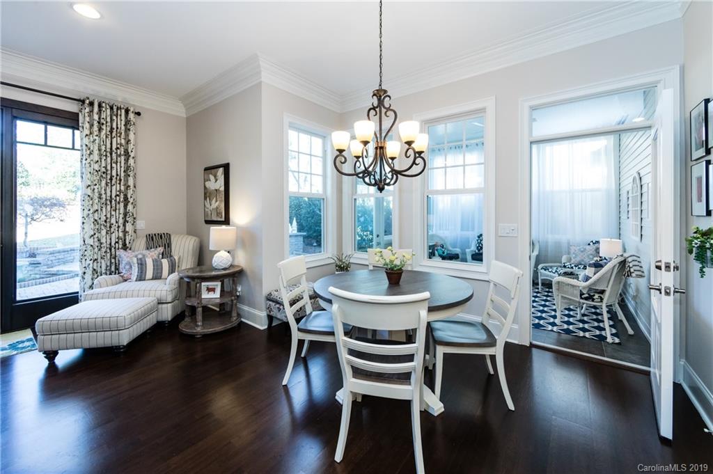 16905 Red Cow Road Charlotte, NC 28277 - Photo 17 of 47 a view of a dining room with furniture window and wooden floor