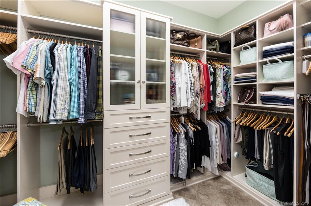 16905 Red Cow Road Charlotte, NC 28277 - Photo 27 of 47 a view of walk in closet with clothes and shoes