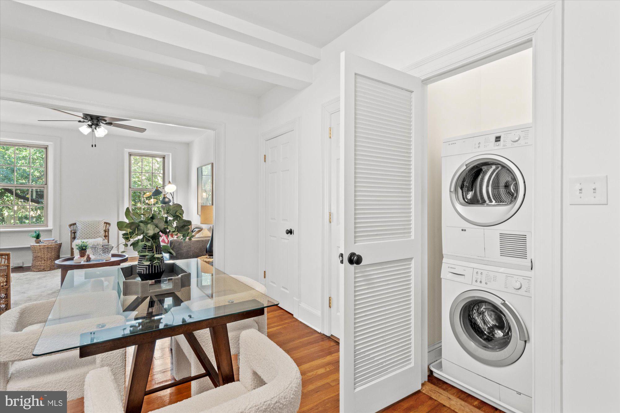 1910 Kalorama Road Northwest, Unit 203 Washington, DC 20009 - Photo 26 of 28 In-unit laundry