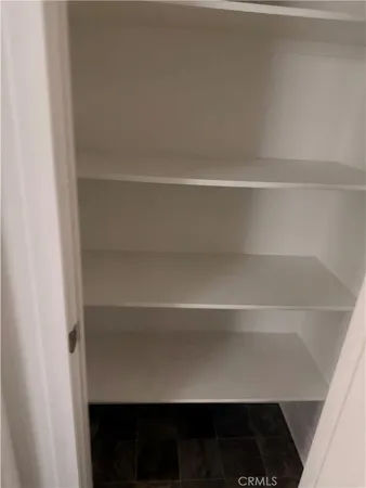 a close view of closet