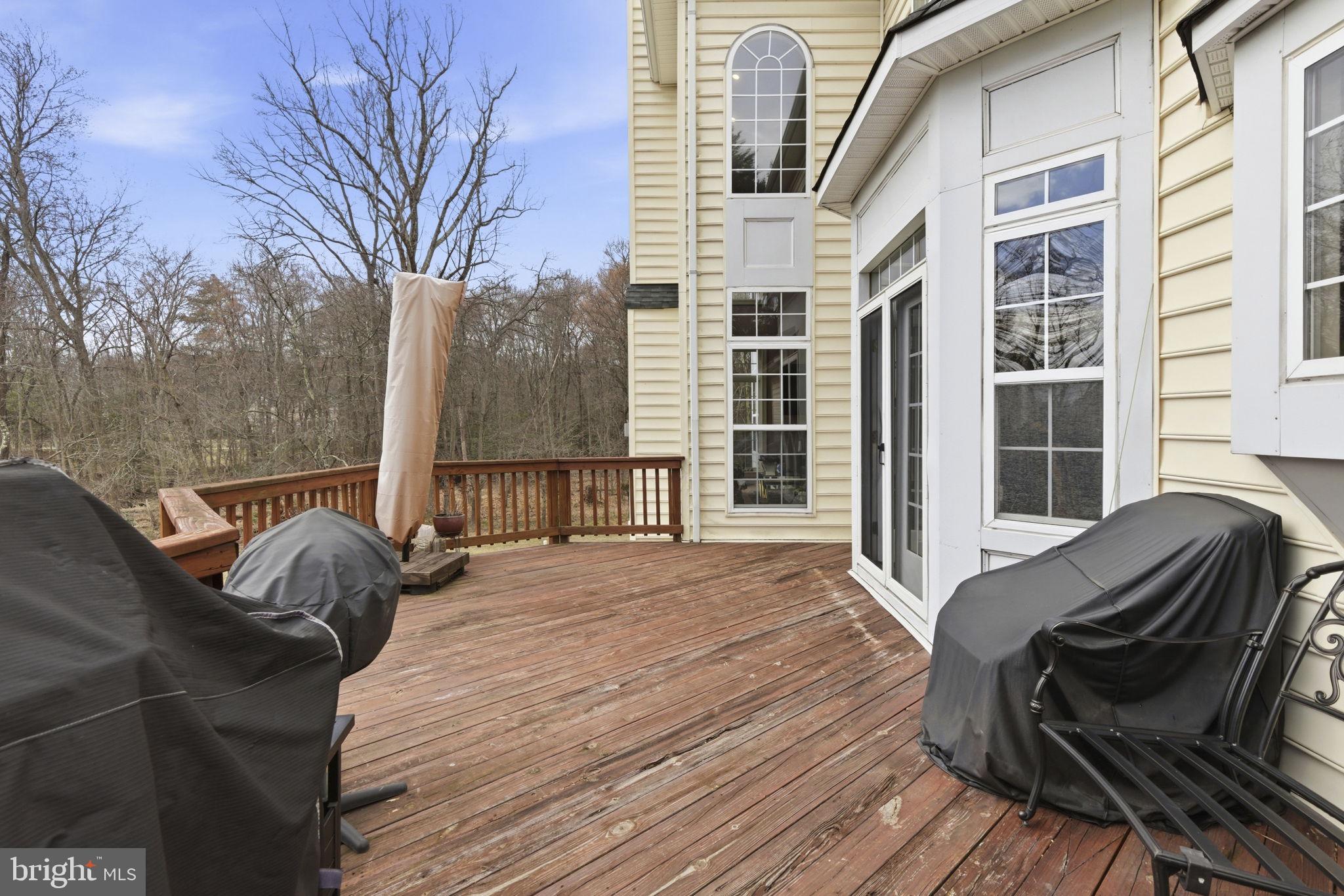 15611 Riding Stable Road Laurel, MD 20707 - Photo 74 of 86 Rear deck accessible from the kitchen