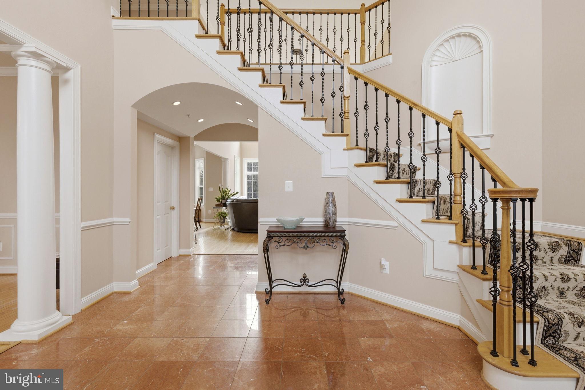 15611 Riding Stable Road Laurel, MD 20707 - Photo 8 of 86 a view of entryway and hall with wooden floor