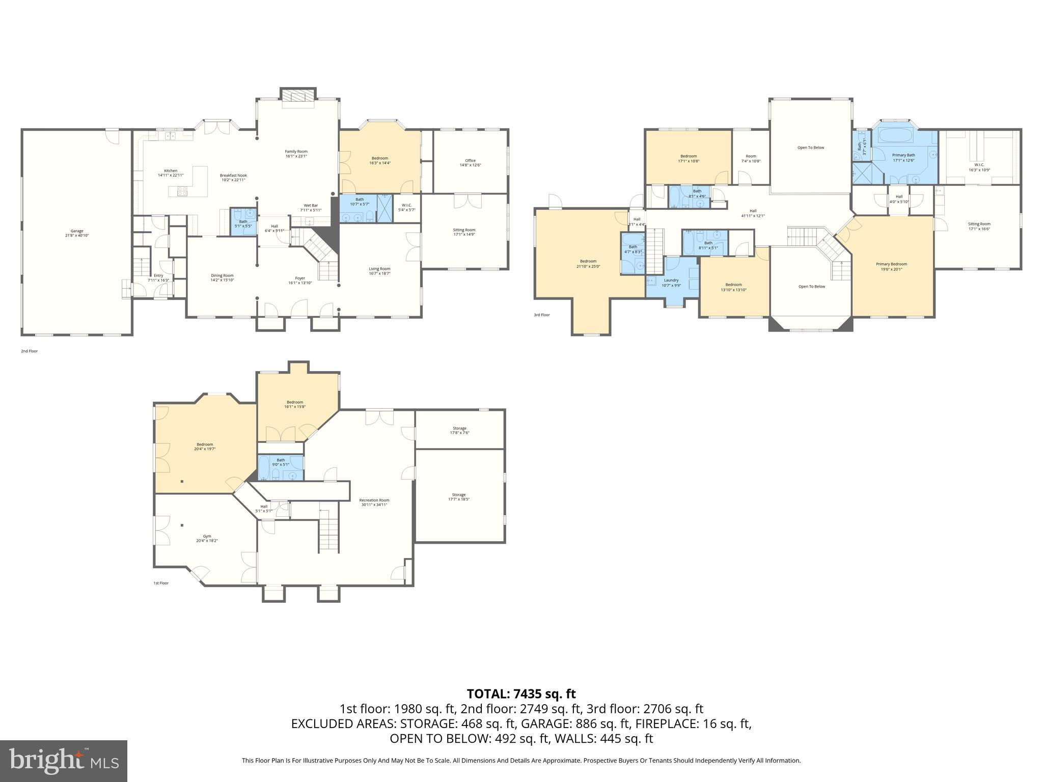 15611 Riding Stable Road Laurel, MD 20707 - Photo 83 of 86 All Floors Plan