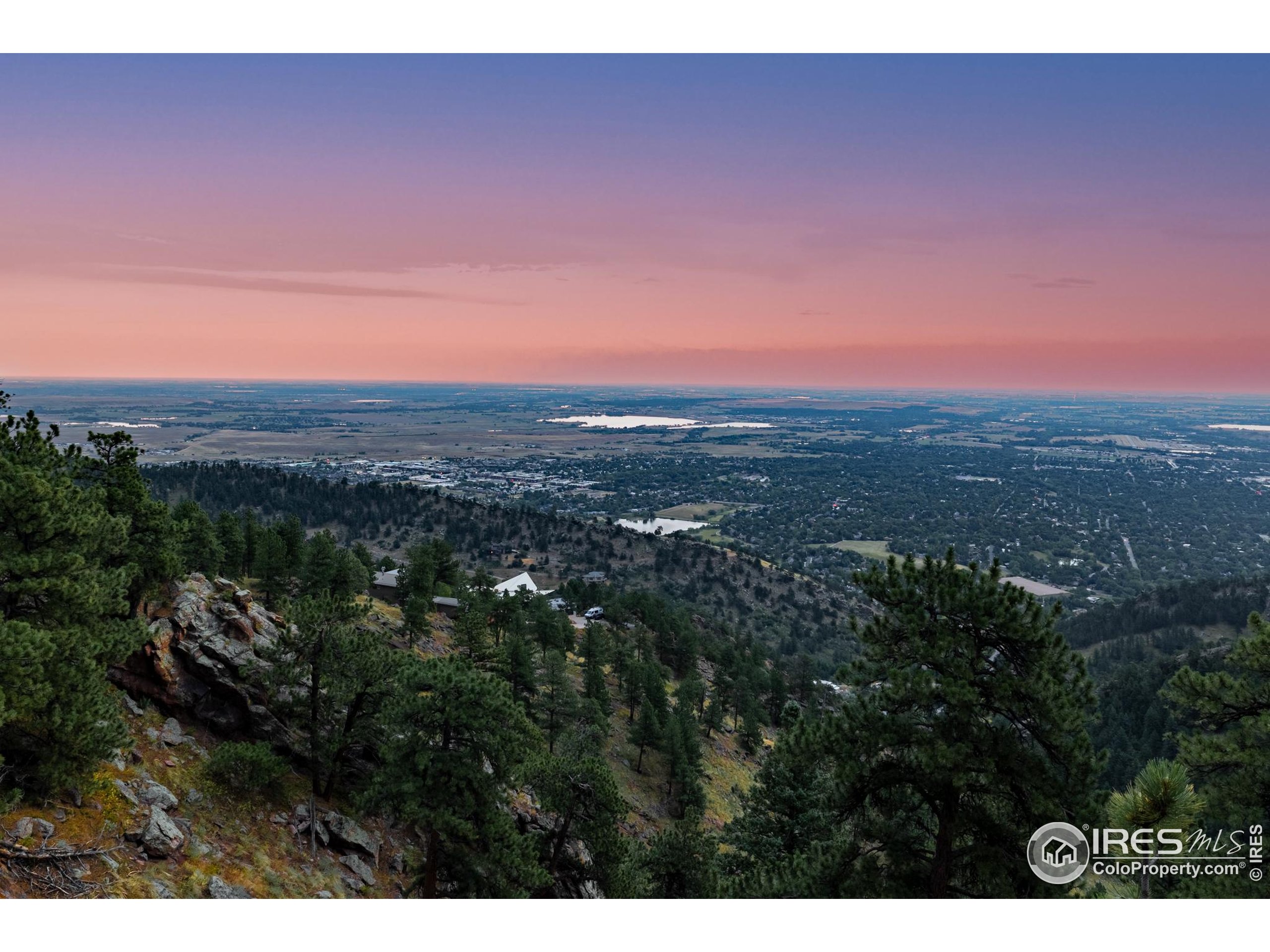 1145 Timber Lane Boulder, CO 80304 - Photo 38 of 40 a view of city and mountain