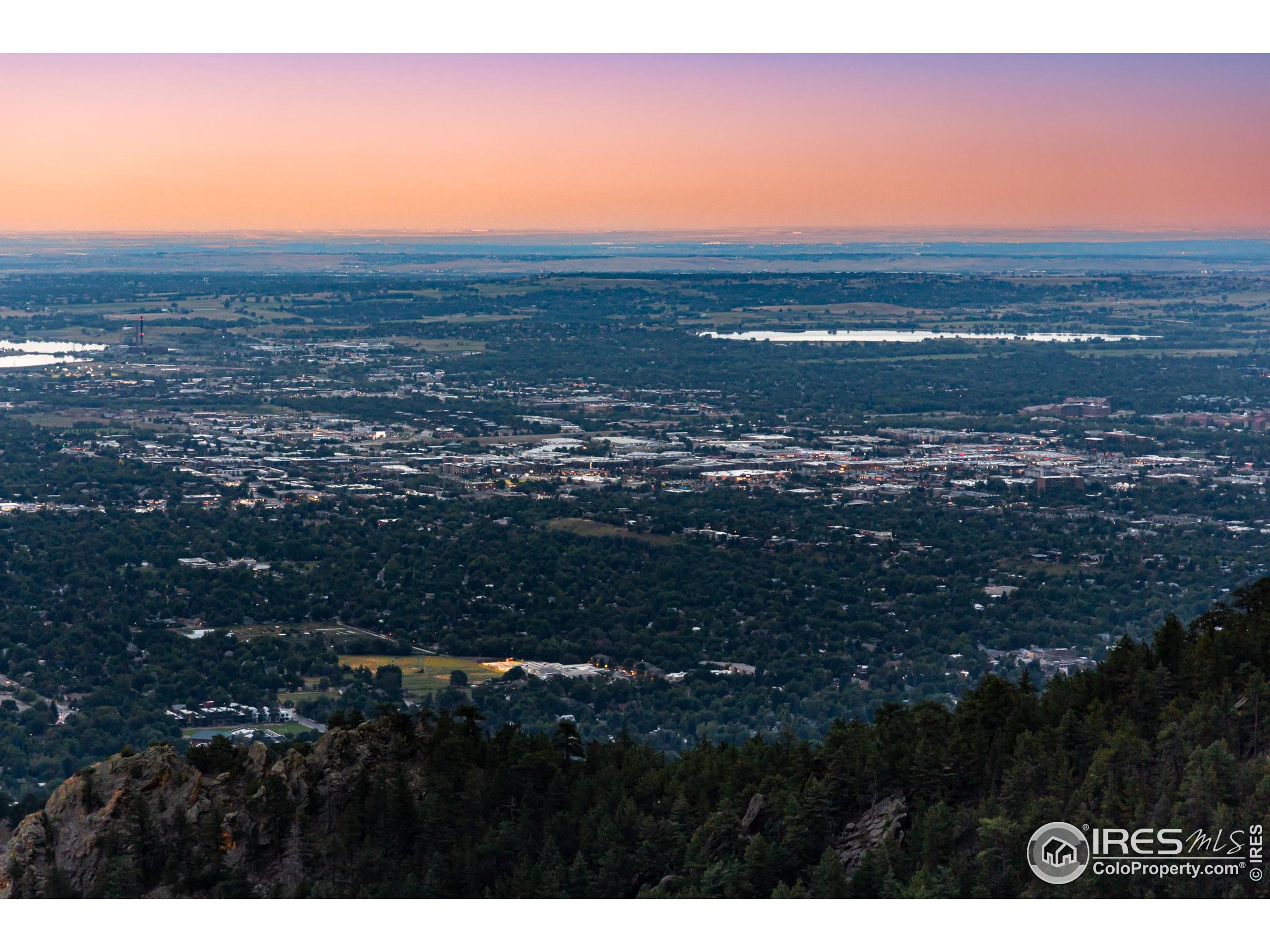 1145 Timber Lane Boulder, CO 80304 - Photo 39 of 40 a view of city and an ocean